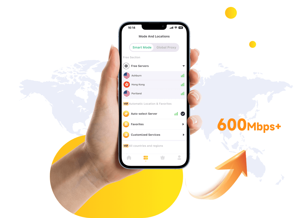 闪连VPN 三步极速上手使用教程截图